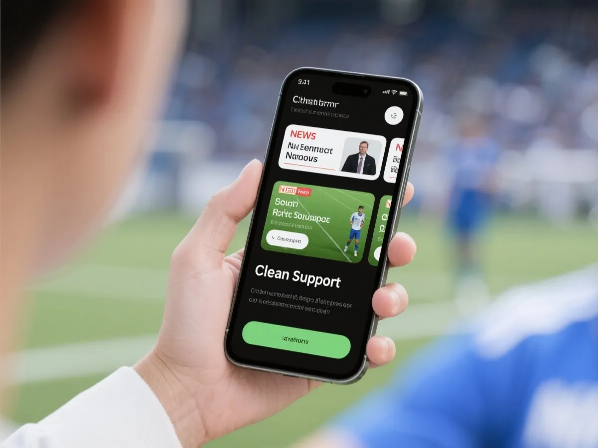 移动体育资讯与服务支持示意图